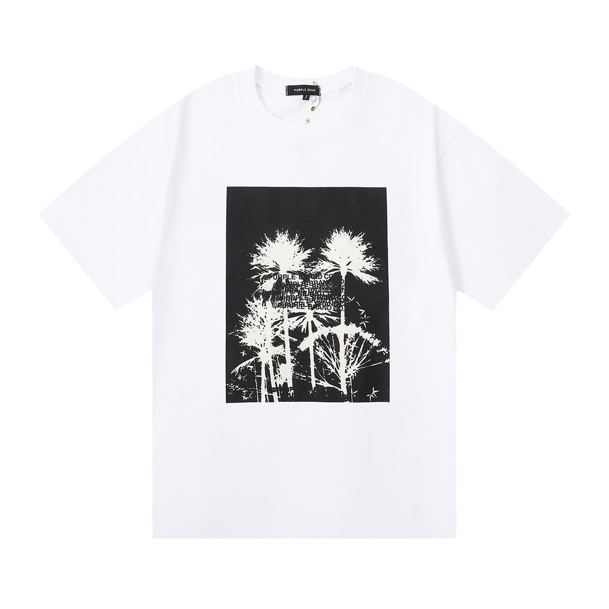 Street style Purple Brand T-shirt