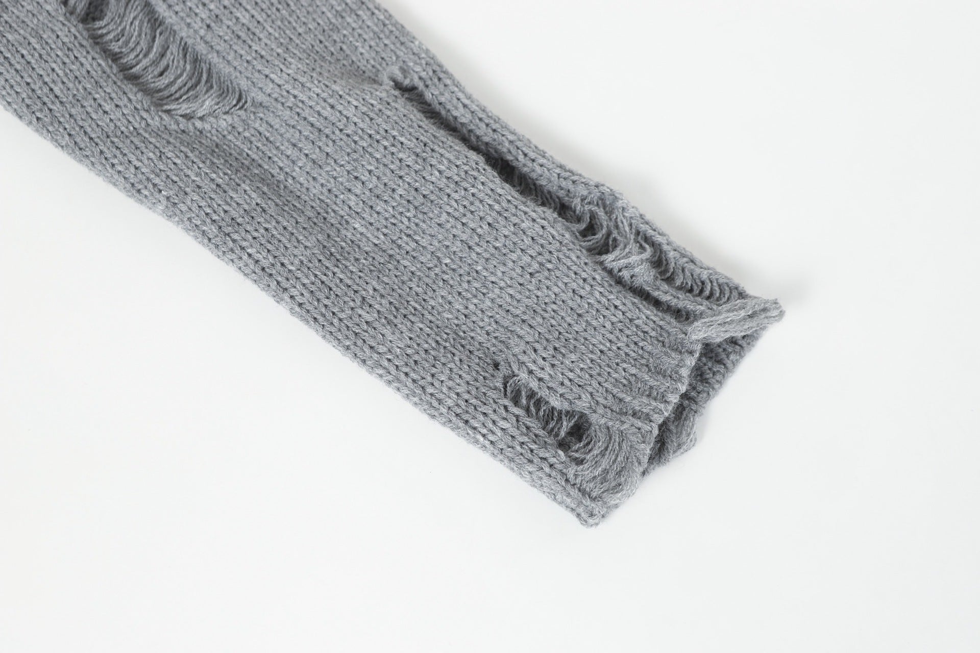 Chrome Hearts Distressed Knitted Sweater