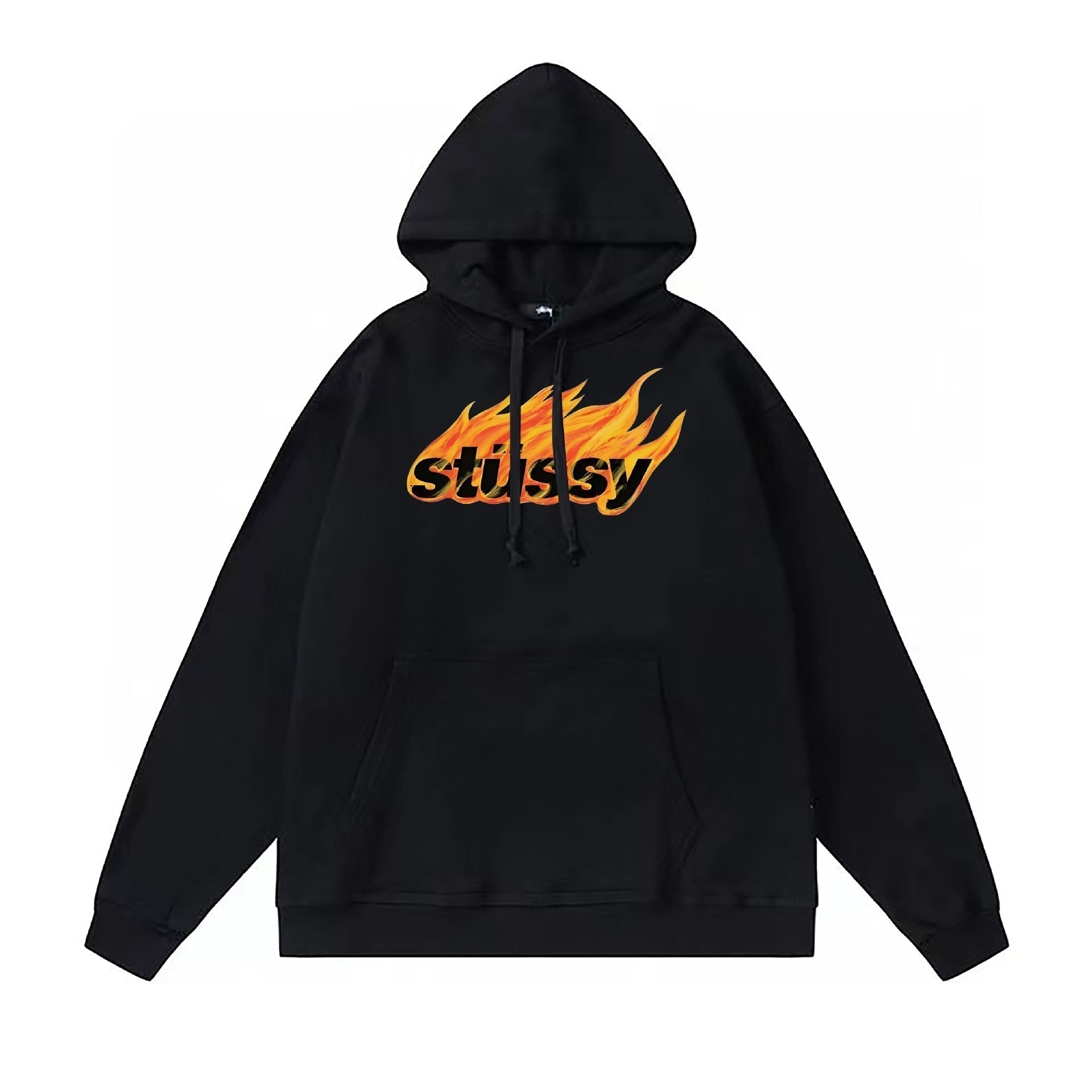 Stussy Hoodie Fall/Winter Fleece Hooded Sweater