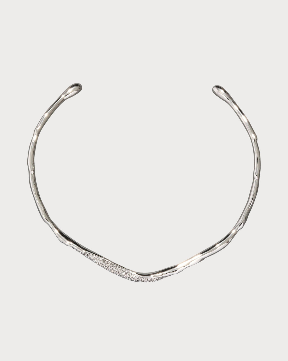 ALEXIS BITTAR Solanales Gold Crystal Skinny Collar(3 Colors)