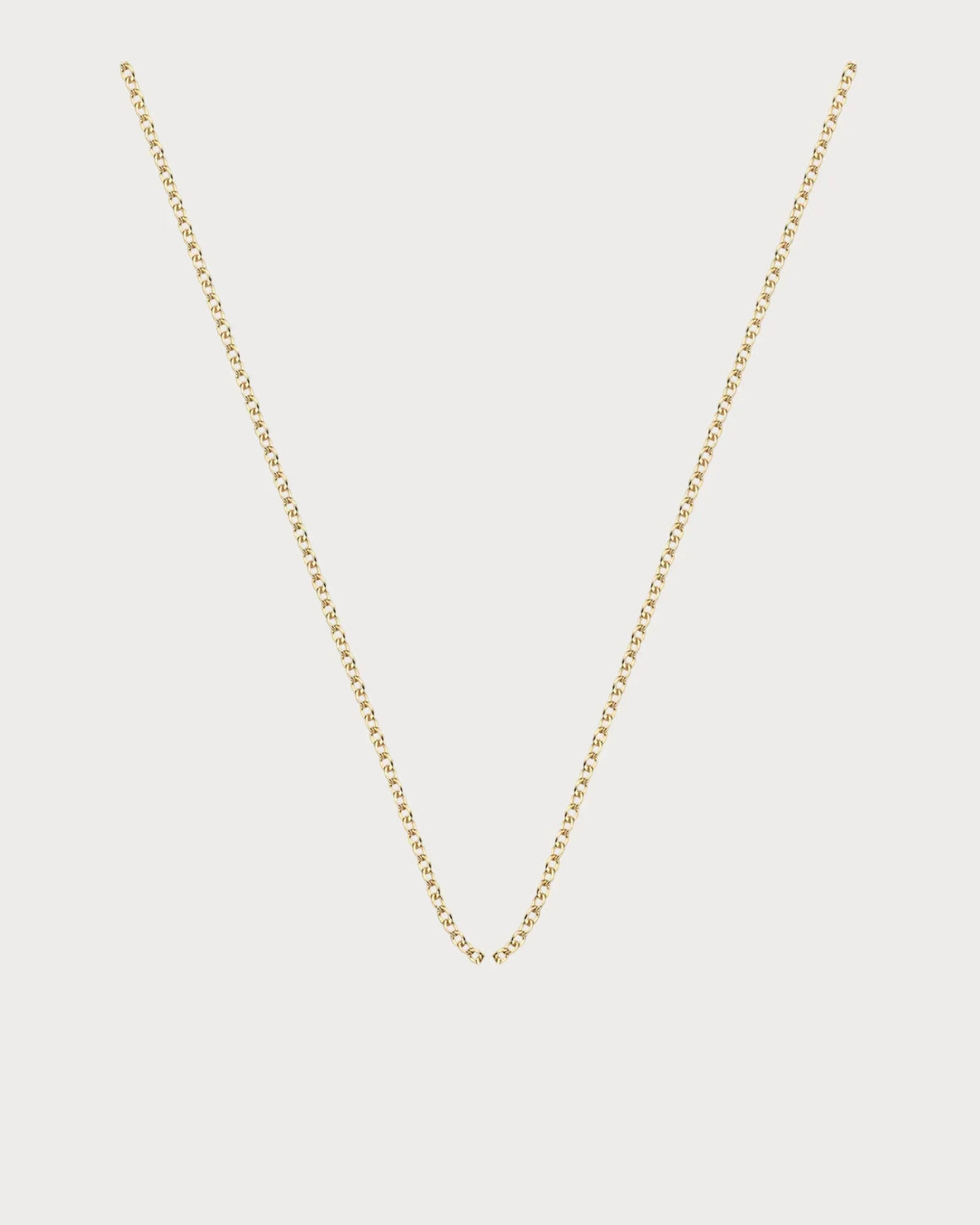 MONICA VINADER 18ct Yellow-Gold Plated Rolo Neck Chain(Gold)