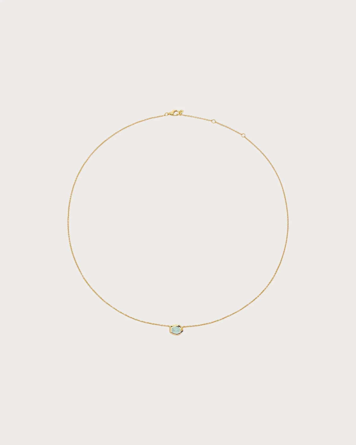 MONICA VINADER Odyssey 18ct Yellow-Gold Vermeil and Aquamarine Necklace(Blue)