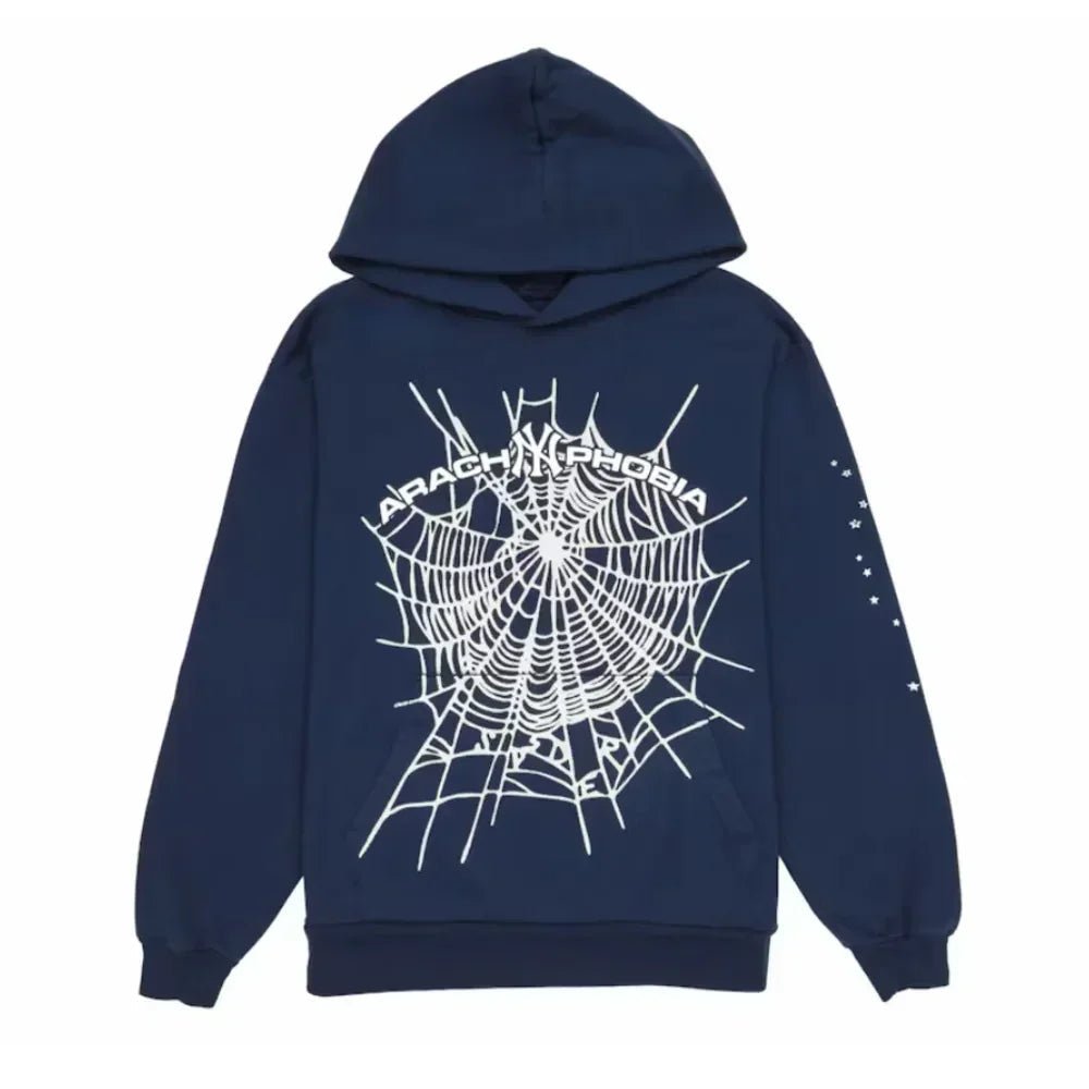 Sp5der Arach NY Phobia Hoodie Navy